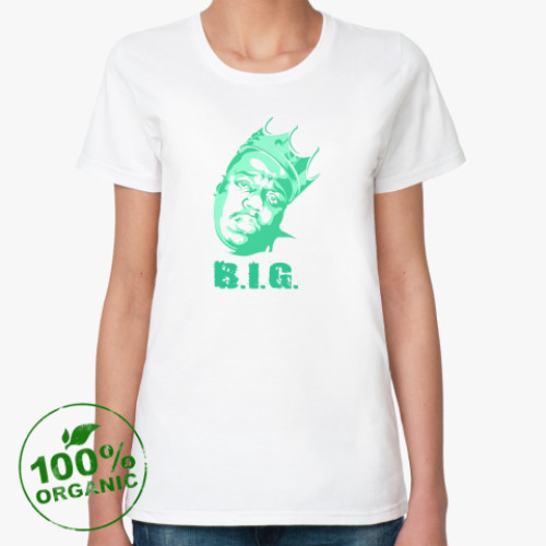 Женская футболка из органик-хлопка Notorious BIG