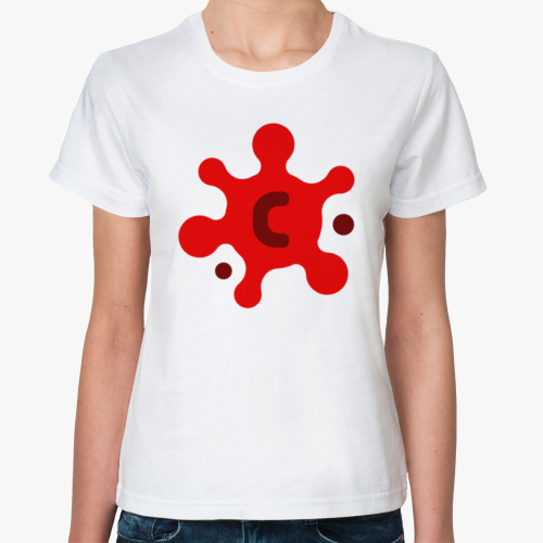 Классическая футболка Коронавирус 2D
