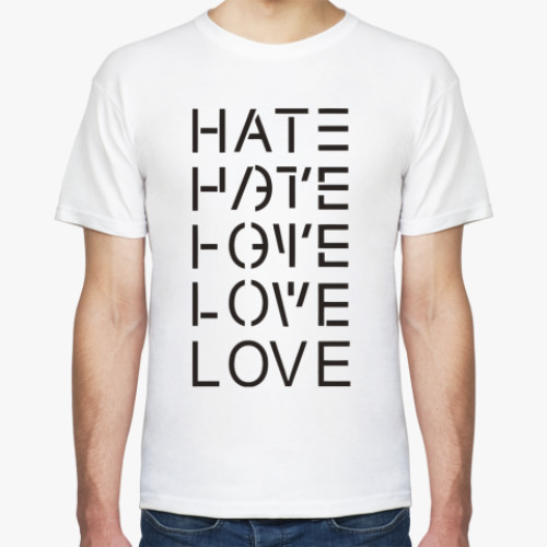 Футболка Hate/Love