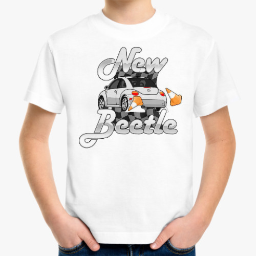 Детская футболка VW New Beetle