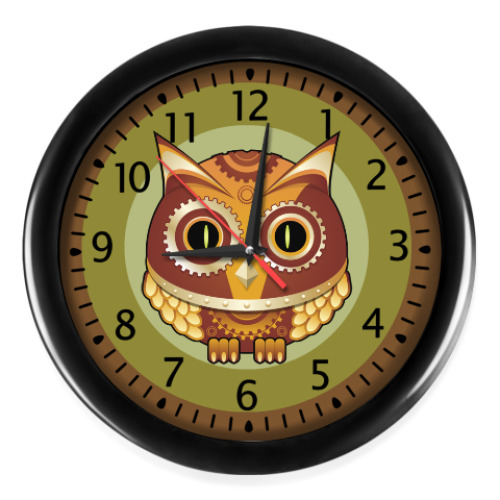 Настенные часы Steam Owl