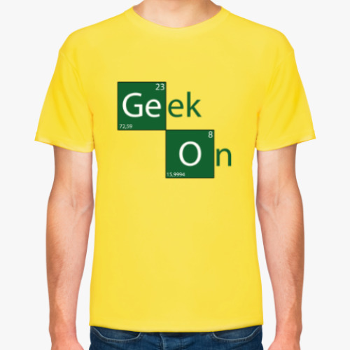 Футболка Geek On