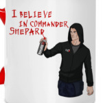 I believe in commander Shepard (renegade)