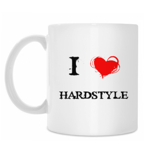 Кружка i love hardstyle