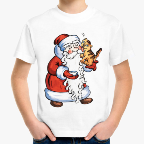 Детская футболка Дед Мороз