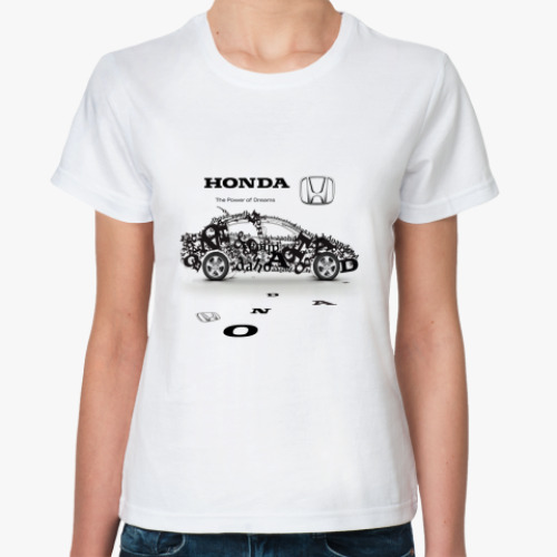 Классическая футболка   Honda