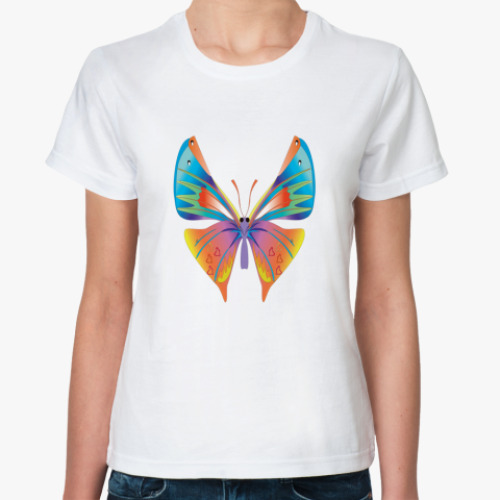 Классическая футболка  Бабочка