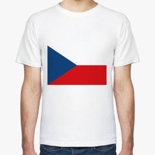 Футболка Флаг Чехии
