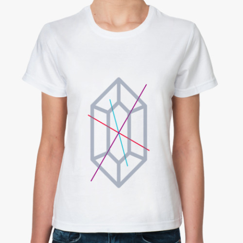 Классическая футболка Crystall