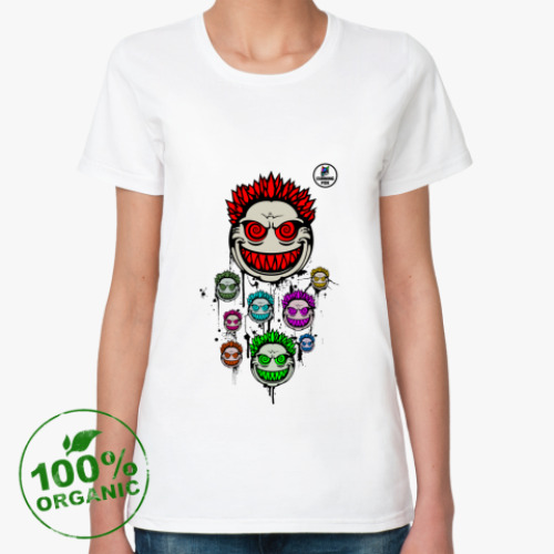Женская футболка из органик-хлопка Daemon