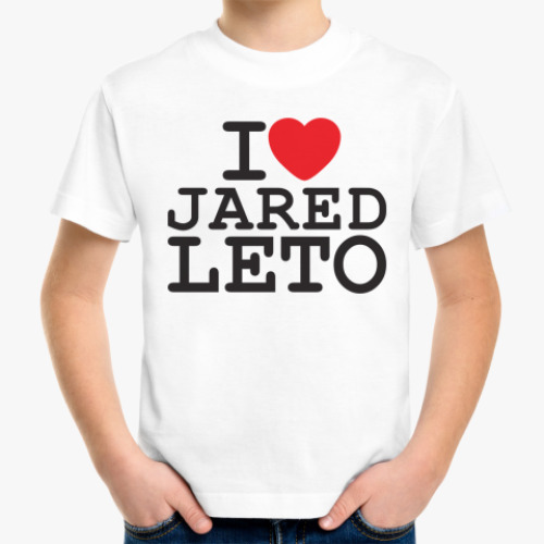 Детская футболка Джаред Лето