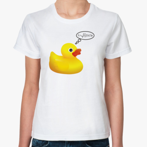 Классическая футболка Smart duck