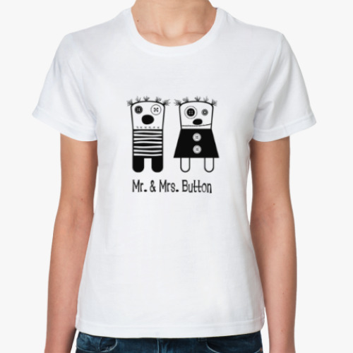 Классическая футболка Mr. & Mrs. Button