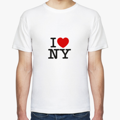 Футболка I love NY