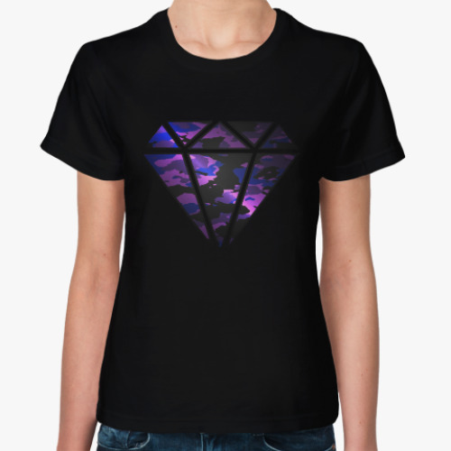 Женская футболка Diamond
