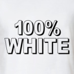 100% WHITE