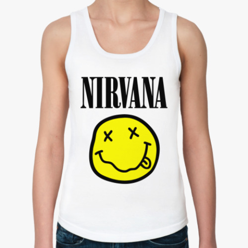 Женская майка Nirvana