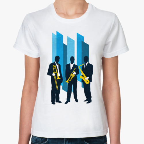 Классическая футболка Jazz band