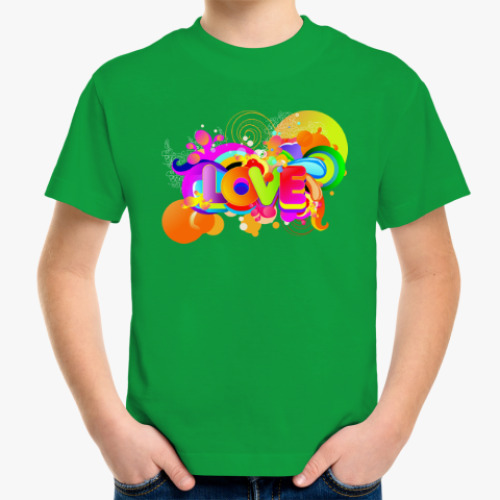 Детская футболка Радуга Любви