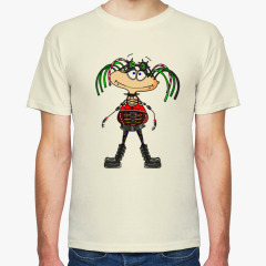 Мужская футболка Fruit of the Loom, неокрашенный хлопок