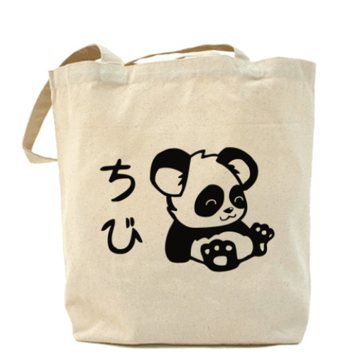 Сумка шоппер Panda Холщовая сумка