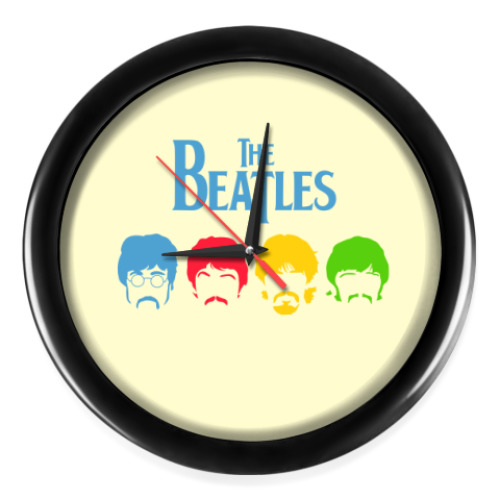 Настенные часы Beatles