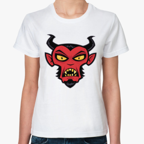 Классическая футболка Дьявол