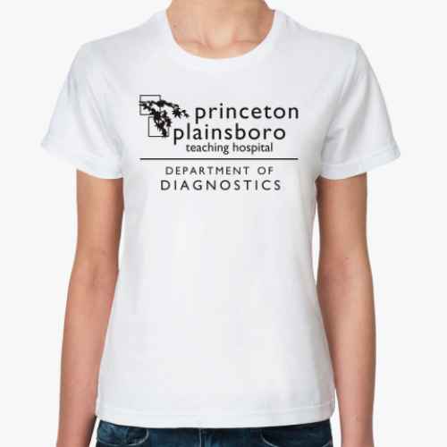 Классическая футболка Princeton plainsboro