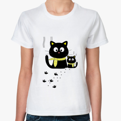 Классическая футболка Китти