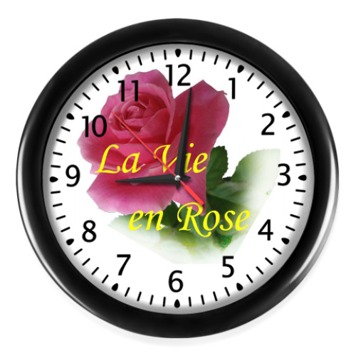 Настенные часы Роза