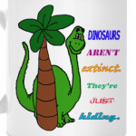 Hiding Dinosaur