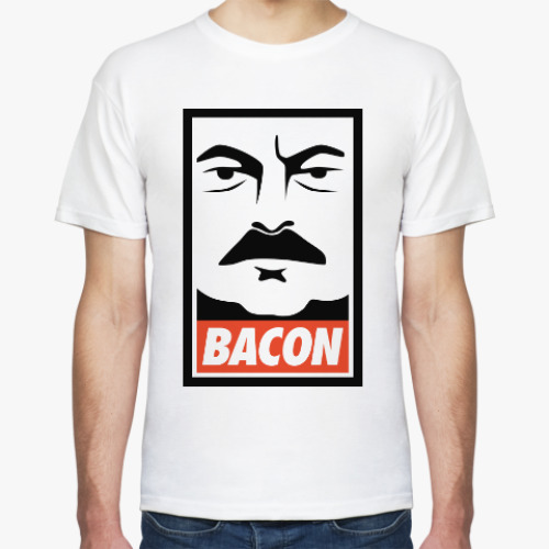Футболка Bacon (Рон Свонсон)