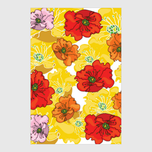 Постер Марципановые цветы