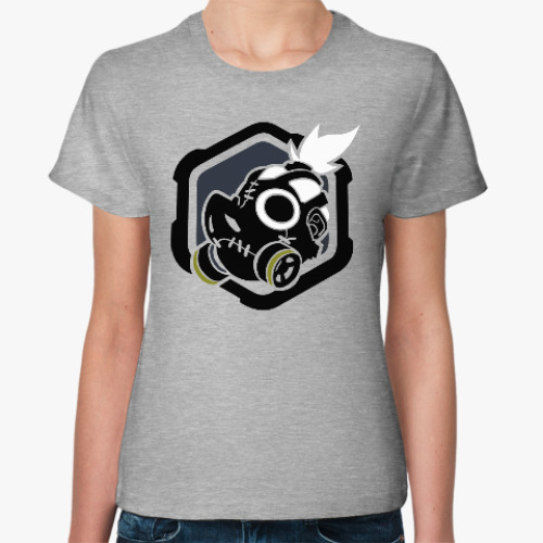 Женская футболка Overwatch Roadhog (Турбосвин)
